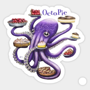 "OctoPie" - OctoKick collection Sticker